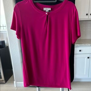 Tahari Women's Pink Top | Size Small